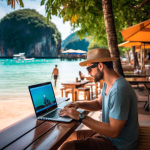 Les nomades digitaux dans le monde